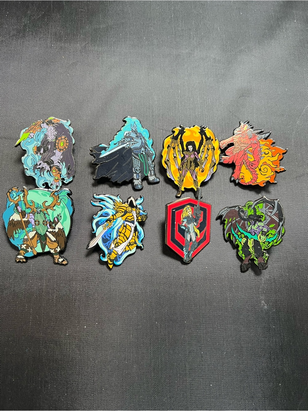 Blizzard BlizzCon 2014 Series 1 8 Pin Set WoW Diablo Overwatch RARE set